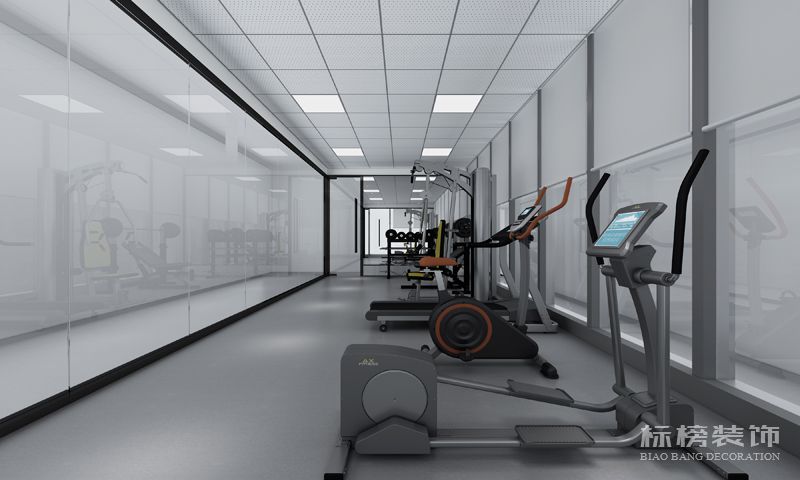 健身房-恒誠信辦公室裝修設計效果圖