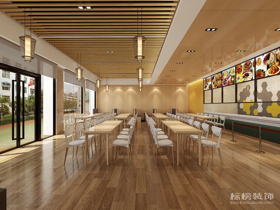 深圳翠園小學(xué)食堂設(shè)計(jì)2